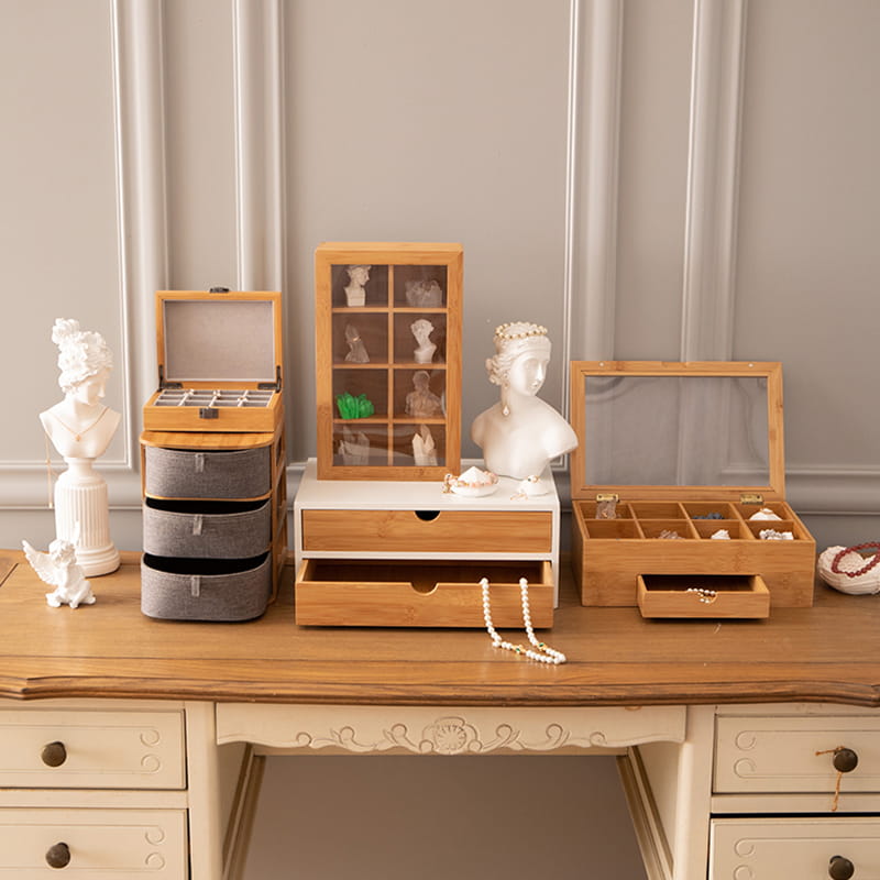 Household bamboo storage packaging box