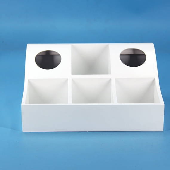 Plastic box storage multi-grid perforated storage box