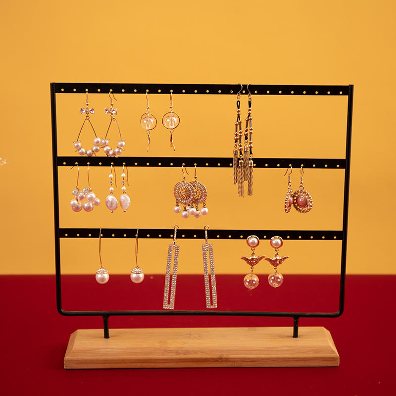 Customized Jewelry Stand Organizer Metal Necklace Organizer Jewelry Display 