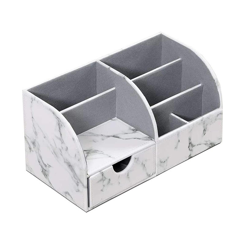 Home office school multifunctional stationery desktop storage box with drawer